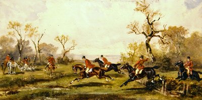 Hunting Scene by Rudolph Stone